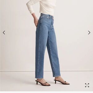 Madewell perfect denim straight Jean